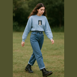 Vintage sweater snowman sweatshirt • embroidered snowmen • plus size